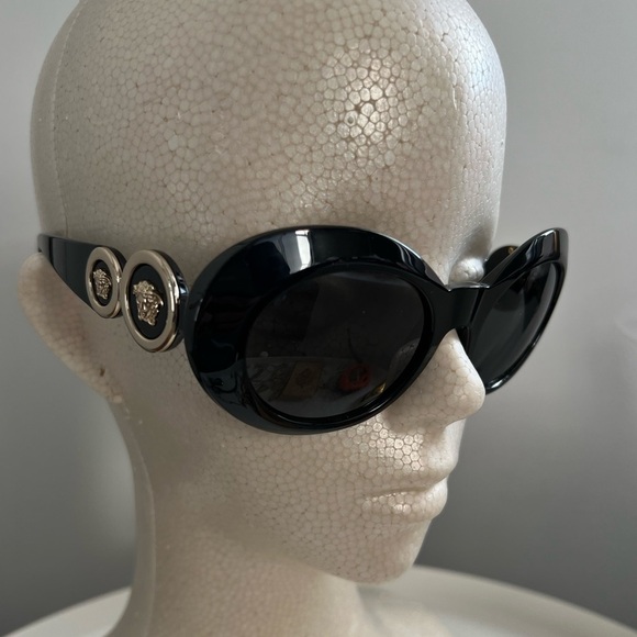 VERSACE MEDUSA BIGGIE OVAL SUNGLASSES main image 8